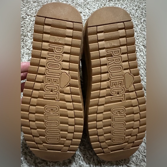 PROJECT CLOUD Hippy Women’s Ankle Boots 100% Genuine Suede in Chestnut - Picture 5 of 7